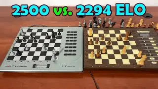 Novag Star Diamond vs. Excalibur Karpov 2294 Chess Computer -- Gadgetify