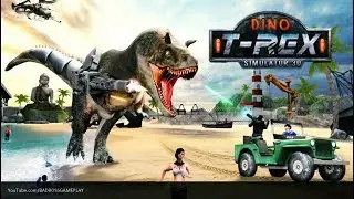 Dino T Rex Simulator 3D Android Gameplay