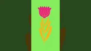 Floral animation video || green screen || free download