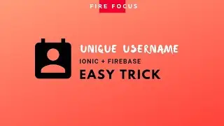 Firebase unique display name