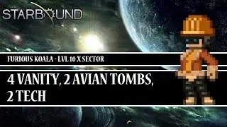 [Starbound Locator][T10] - 4 предмета для украшения, 2 птичьих гробницы, 2 технических предмета