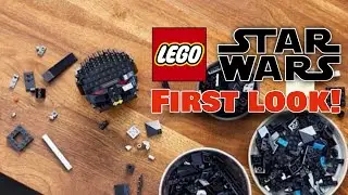 LEGO Star Wars Dark Trooper Helmet FIRST LOOK!