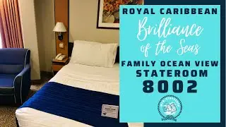 Brilliance Radiance Serenade Jewel of the Seas Ultra Spacious Ocean View Family Stateroom Cabin 8002