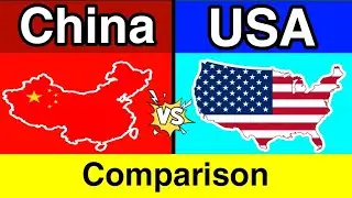 China vs USA | Country Comparison 2022
