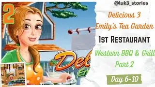 Delicious: Emily's Tea Garden - 1st Restaurant [Western BBQ & Grill] - Part 2 - Walkthrough
