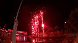 New Years Eve Fireworks 2021 at Robina and Varsity Lakes