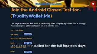 12 testers Join Test For 14 Days- Google Play Requirement?