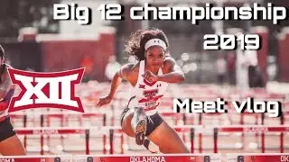 I got KICKED OUT of the competition 😳 | Big 12 Championship 2019 Track & Field Vloggy Vlog