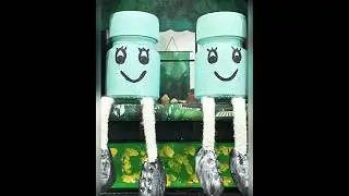 Empty paint bottles DIY #creative #creativeart #handmade #hanggingdoll #art #craft #diwalidecoration