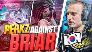 PERKZ PLAY AGAINST NEW CHAMP BRIAR // Perkz Highlights