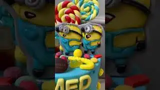 Minions😊🍌 #cake #cakedecorating #minions #birthday #cakedesign