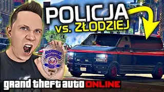 💙 GTA 5 ONLINE [#1754] POLICJA vs. ZŁODZIEJE czyli ROBOTA w VESPUCCI /z Bertbert & Yoshella & Ren