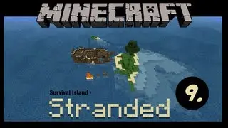 Gold Armor King Luffy Shen Cosplay Minecraft Survival Island - Part 9