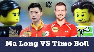 Timo Boll VS Ma Long &bull; Lego Table Tennis Animation (World Cup 2017) &bull; Original Video