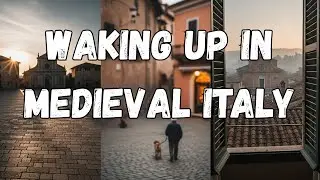 Waking In A Medieval Town