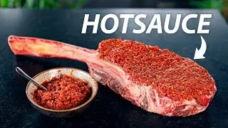 I tried World's Best Hot Sauce on Steak