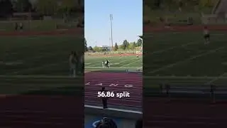 56.76* 4x4 split time