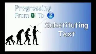 Progressing From Excel To R - Substituting Text