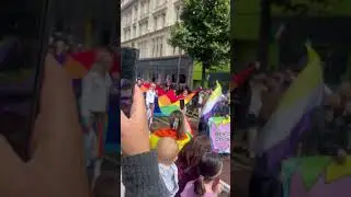 Belfast pride festival 2023!!🇬🇧🌈#northernireland#belfast#pridemarch#shots