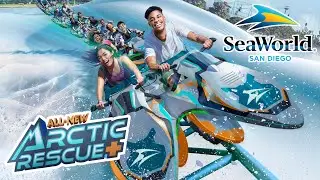 Arctic Rescue - New for 2023 Roller Coaster Coming to SeaWorld San Diego