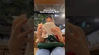 secondhand book shopping vlog!!🪿📖 #booktube #bookshopping #bookvlog #booktok #readingvlog