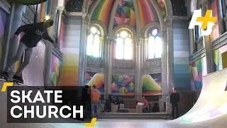 Abandoned Church Converted Into Skateboarding Sanctuary