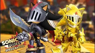 📱 Shadow Sir Lancelot Y Sonic Excalibur ❗  Sonic Forces Speed Battle
