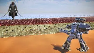 6,000,000 ELITE SAMURAIS vs SPACE MARINES - Ultimate Epic Battle Simulator 2 UEBS 2