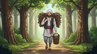 #قصة _الحطاب الفقير وبناته الثلاث وعفريت الغابة وسر البئر واحة الحكايات والقصص قصص قبل النوم