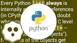 Python: Create List of Object References