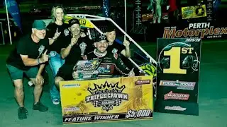 Speedcar A-Main 2026-1-10 Perth Motorplex 1.W52 N.Rowe 2.W4 T.Payet 3 W8 J.Robinson 4.W6 C.Dymock