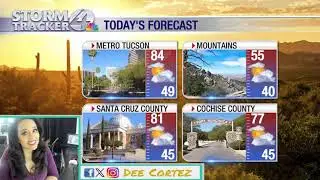 Tucson weather - Today will be the hottest day of the week but a cooldown is on the way