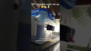 #diy #portablesolargenerator #creative #fyp #viral #pinoy #diyprojects #philippines