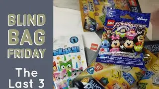 Disney CMF, Wave 2 (the Last 3), Mail, and Unikitty! (Blind Bag Friday)