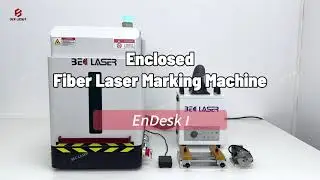 BEC Enclosed Fiber Laser Marking Cutting Machine for Jewelry