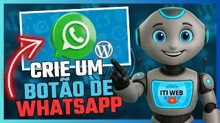 Como Colocar BOT&Atilde;O DO WHATSAPP no Site WordPress 2025 - Gr&aacute;tis