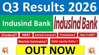 Indusind Bank q3 results 2026 | Indusind Bank results today | Indusind Bank Share latest News today