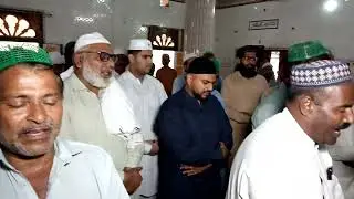 جمعہ کی نماز کے بعد نبی کریم صلی اللہ علیہ وسلم کی بارگاہ میں ذوالفقار