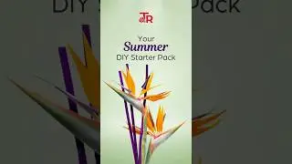 Summer DIY Starter Pack #tropicalflowers  #seasonalflowers