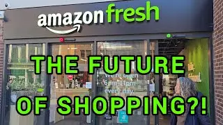 Shopping with NO Cashiers?! Inside Amazon Fresh in London