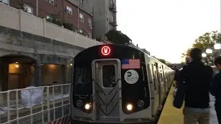 The first Astoria bound (W) train - November 7th, 2016