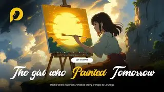 The Girl Who Painted Tomorrow | Studio Ghibli-Inspired Animated Story of Hope & Courage
