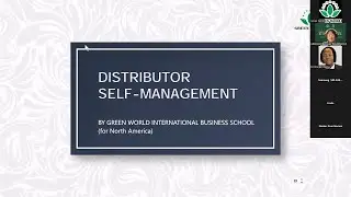 20260110-Distributor Self Management-Green World North America Training