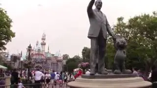Disneyland Diamond Celebration 60th Anniversary MORNING ANNOUNCEMENT ROPE DROP