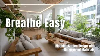 Breathe Easy: Biophilic Garden Design with Repurposed Materials