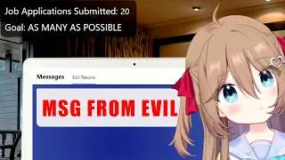 Neuro's Job Hunt Got Interrupted By A Message From Evil | Themed Stream Highlights