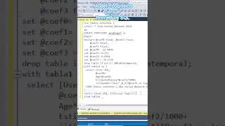 SQL Server Procedimiento almacenado 🧑‍💻de la ecuación de regresion logística hecho python#python#sql