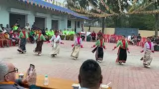 སྒོར་གཞས་ ཀོང་པོའི་མདའ་གླུ་ Bylakuppe camp 7 Shops inauguration 