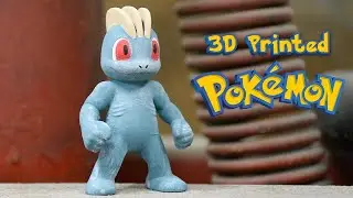 3D Printed Pokemon Machop