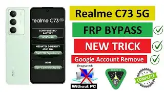 Realme C73 5G FRP Bypass | NEW TRICK | RMX3945 | ANDROID 15 | Nagiya Technology |